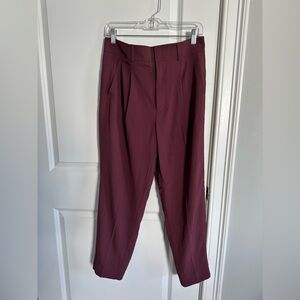 Everlane Deep Burgundy Trousers ✨